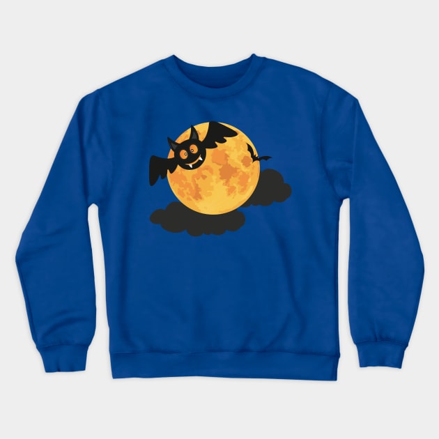 Cute Bat Crewneck Sweatshirt by Armola